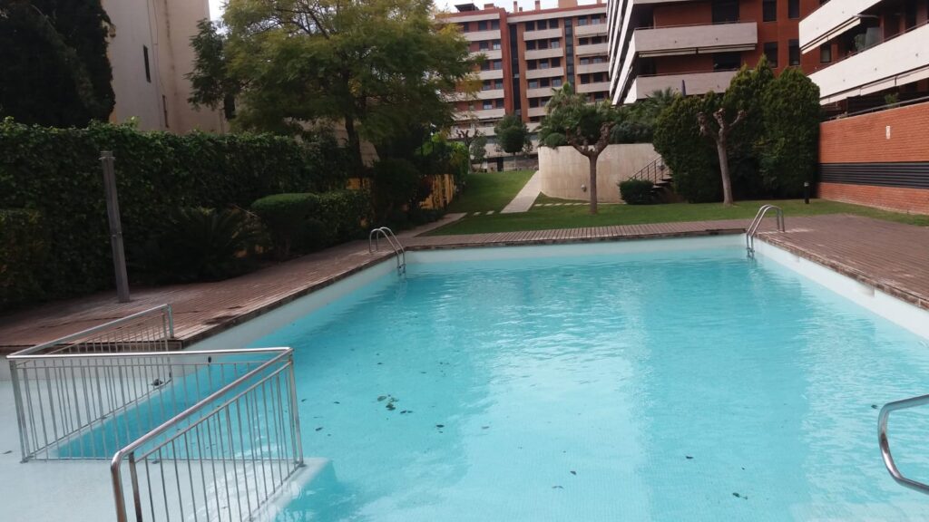 Fuga en los tubos de los circuitos de la piscina