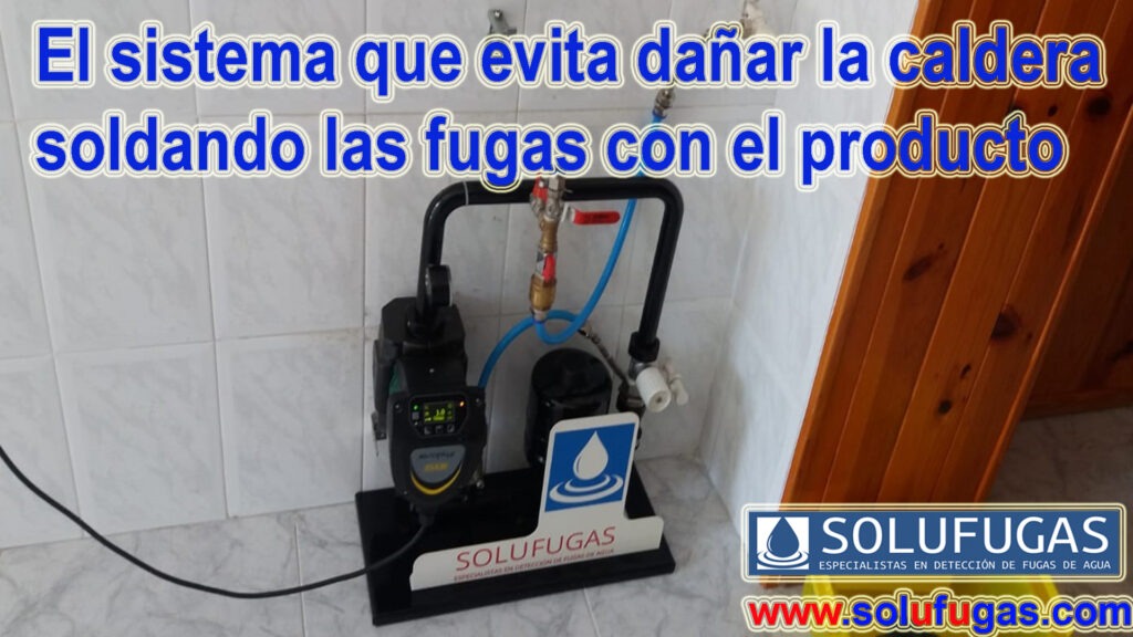 Sistema que permite reparar micro fugas de calefacción