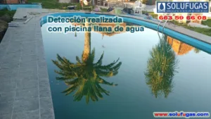 Lee más sobre el artículo Detección realizada con piscina llana de agua